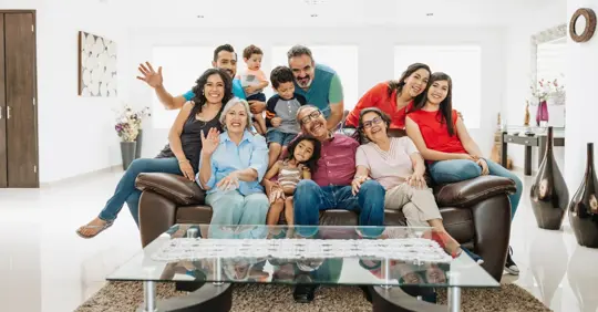 A large family
